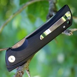 Bestech Paladin BG13A-2, 3.54" D2 Steel Black/Satin Plain Blade, Black G-10 Handle -Boker Shop btbg13a2.3 42024.1566585987