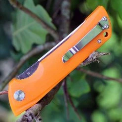 Bestech Paladin BG13C-2, 3.54" D2 Steel Black/Satin Plain Blade, Orange G-10 Handle -Boker Shop btbg13c2.3 15571.1566585995