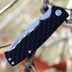 Bestech G02A Grampus, 3.5" D2 Plain Blade, Black G-10 Handle -Boker Shop btkg02a.3 63230.1566585982