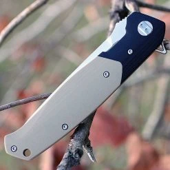 Bestech G03B Swordfish, 4" D2 Plain Blade, Black & Beige G-10 Handle -Boker Shop btkg03b.3 58987.1566585988