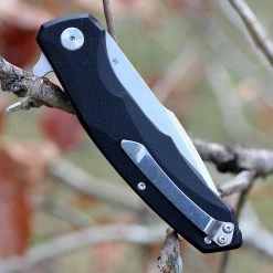 Bestech G04A Warwolf, 3.5" D2 Plain Blade, Black G-10 Handle -Boker Shop btkg04a.2 90583.1566585992