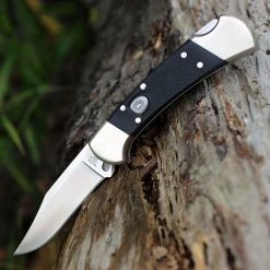 Buck Knives Buck Auto Elite 112BKSA, 3" Satin S30V Vanadium Plain Blade, G10 Handle -Boker Shop bu112bksa.1 12832.1566586143