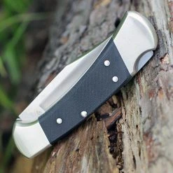 Buck Knives Buck Auto Elite 112BKSA, 3" Satin S30V Vanadium Plain Blade, G10 Handle -Boker Shop bu112bksa.5 36626.1566586145