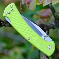 Buck Knives Buck 112 Slim Ranger Select Lock Back, 2.88" 420HC Plain Blade, Green Handle -Boker Shop bu112grs1 l2 28.3 49975.1566586091