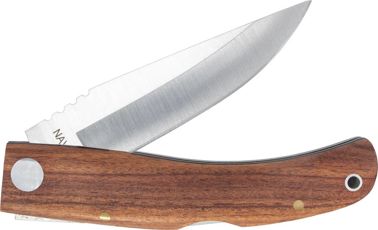 Castillo Knives Navaja Lockback Folding, C1PAF, 3" Satin Sandvik 14C28N Blade, Pau Ferro Wood Handle 2 Castillo Knives Navaja Lockback Folding, C1PAF, 3" Satin Sandvik 14C28N Blade, Pau Ferro Wood Handle - Image 2