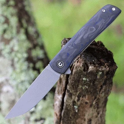 CIVIVI Knives CIVIVI Bo-Blue/Blk CF (2.92" SW Nitro-V) C20009B-A