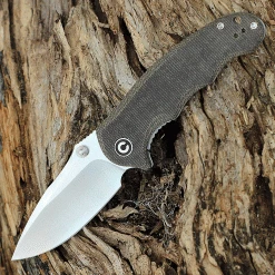 CIVIVI Knives CIVIVI Hooligan-Dark Hazel Micarta (2.98" Satin D2) C913B