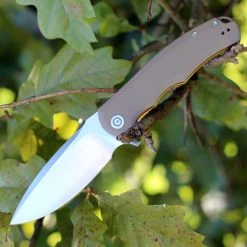 CIVIVI Knives CIVIVI Praxis-Tan G10 (3.75" Satin 9Cr18MoV) C803B