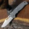 Demko Knives Demko AD20.5 Shark Lock Gray (3" AUS-10A Clip Point) - DEMAD205F24GY