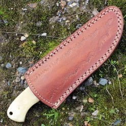 Damascus Blade Knife Damascus 1068 Skinner, 3.75" Damascus Plain Blade, Smooth White Bone Handle 5 Damascus Blade Knife Damascus 1068 Skinner, 3.75" Damascus Plain Blade, Smooth White Bone Handle -Boker Shop dm1068 1 95569.1566585944