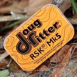 Doug Ritter Knives And Gear Doug Ritter RSK® Mk5 Survival Knife, 1.75" Stonewashed Fixed Blade, Black Sheath 9 Doug Ritter Knives And Gear Doug Ritter RSK® Mk5 Survival Knife, 1.75" Stonewashed Fixed Blade, Black Sheath -Boker Shop drmk5 tin box 92539.1612548174