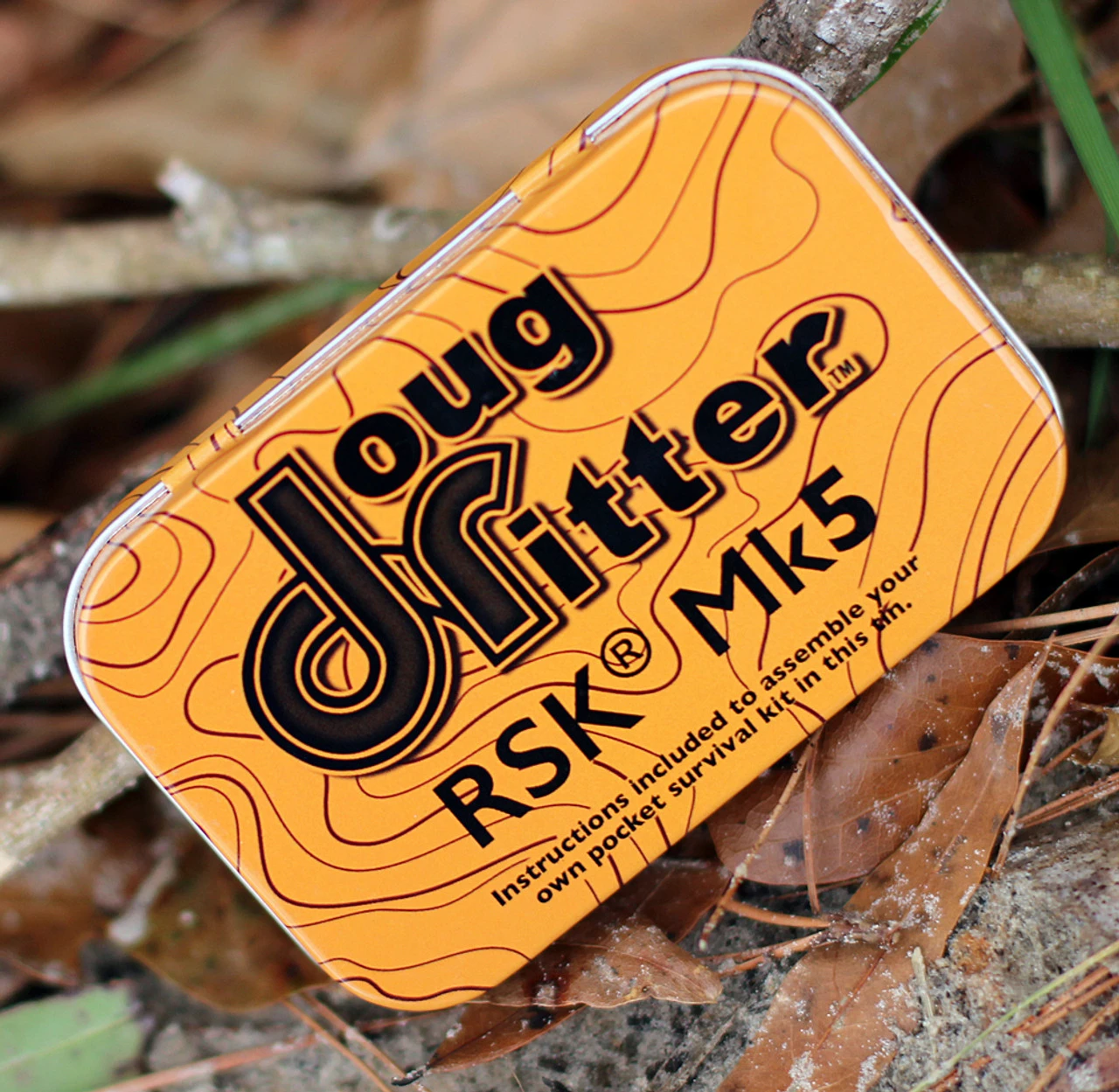 Doug Ritter Knives And Gear Doug Ritter RSK® Mk5 Survival Knife, 1.75" Stonewashed Fixed Blade, Black Sheath 5 Doug Ritter Knives And Gear Doug Ritter RSK® Mk5 Survival Knife, 1.75" Stonewashed Fixed Blade, Black Sheath - Image 5