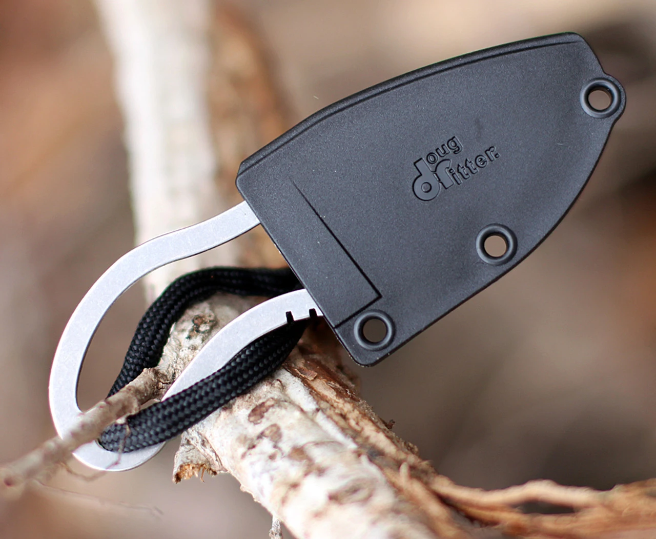 Doug Ritter Knives And Gear Doug Ritter RSK® Mk5 Survival Knife, 1.75" Stonewashed Fixed Blade, Black Sheath 4 Doug Ritter Knives And Gear Doug Ritter RSK® Mk5 Survival Knife, 1.75" Stonewashed Fixed Blade, Black Sheath - Image 4