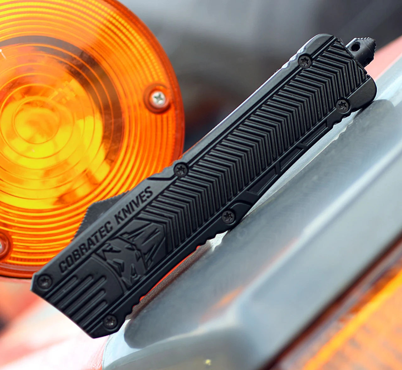 CobraTec Large CTK-1 Black (3.75" D2 Drop Point ) LBCTK-1LDNS 3 CobraTec Large CTK-1 Black (3.75" D2 Drop Point ) LBCTK-1LDNS - Image 3