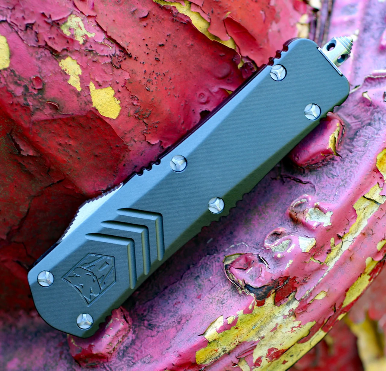 CobraTec Knives MGYFS-XMDAGNS Medium FS-X Grey, 3.0" D2 Steel Dagger Blade, CNC Aviation Aluminum Handle 3 CobraTec Knives MGYFS-XMDAGNS Medium FS-X Grey, 3.0" D2 Steel Dagger Blade, CNC Aviation Aluminum Handle - Image 3