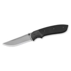 Browning Knives Browning Vortex Bird And Trout Folder, 3.5" 440 Stainless Spear Point Blade, Black G-10 Handles