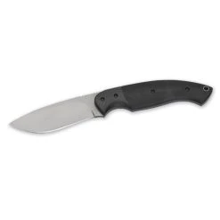 Browning Knives Browning Vortex Fixed Blade, 3 3/4" 440 Stainless Drop Point Blade, Black G-10 Handles (8 3/4" Overall)
