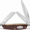 Buck Knives Buck 373BRS Trio, 2.5" 420J2 Plain Blade, Woodgrain