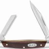 Buck Knives Buck 375BRS Deuce, 2" 420J2 Plain Blade, Woodgrain