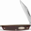Buck Knives Buck Solo W/Single Blade & Woodgrain Handle 3" Closed