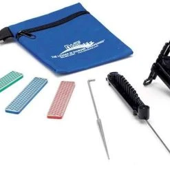 DMT Sharpeners DMT Deluxe Aligner Kit, 3 Diamond Whetstone/1 Serrated Sharpener