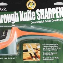 AccuSharp AS039C Pull Through Sharpener, Orange/Green, Fine & Coarse