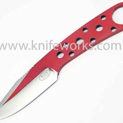 Blackjack Classic Knives BlackJack Model 155 Neck Knife Red Finish W/Sheath