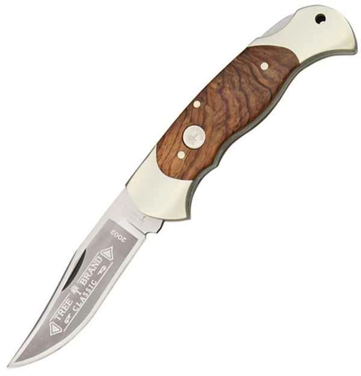 Boker Rosewood Lock Blade Hunter, 440C Stainless Blade Boker Rosewood Lock Blade Hunter, 440C Stainless Blade -Boker Shop knifework bo20021 62984.1566588838
