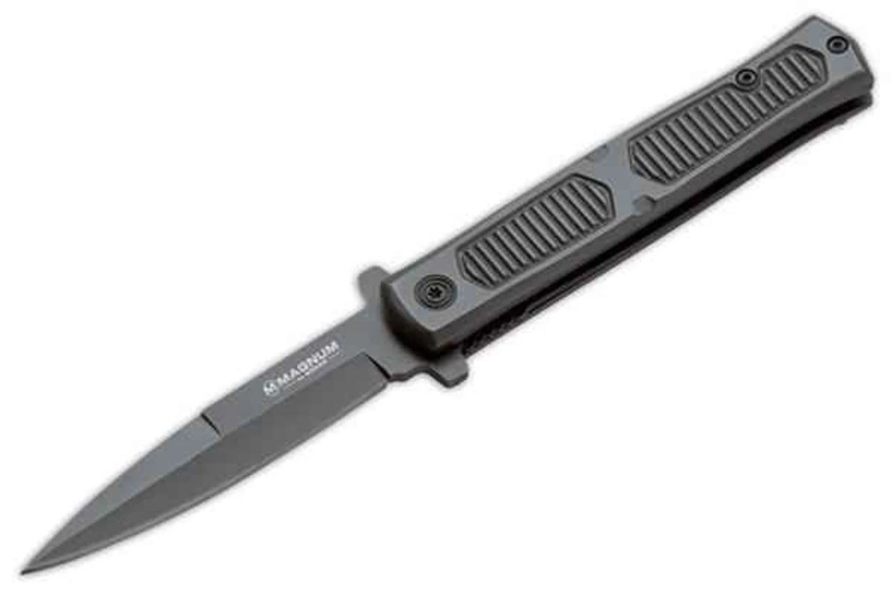 Boker Magnum Night Watch, 440 Stainless, Aluminum Handle 1 Boker Magnum Night Watch, 440 Stainless, Aluminum Handle