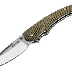 Boker Magnum 2Grip Folder, 440 Stainless, Green G-10 Handle