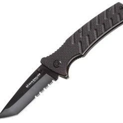Boker Magnum Security Forces, Tanto 440, Black G-10 Handle