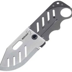 Boker Plus Credit Card Knife, 440C Stainless, G-10 Handle