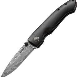 Boker Plus Damascus Gent II, Damascus Steel, Ebony Wood Handle