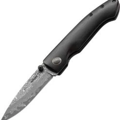 Boker Plus Damascus Gent I, Damascus Steel, Ebony Wood Handle (BOP02470)