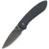 Buck Knives Buck 327CF Nobleman, 2.6" 440A Plain Blade, Carbon Fiber Graphic Overlay