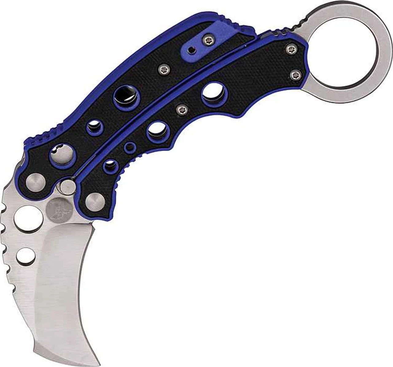 Combat Ready Karambit, Stainless Modified Tanto Blade, Textured Black G10 Handle 1 Combat Ready Karambit, Stainless Modified Tanto Blade, Textured Black G10 Handle