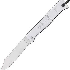 Douk-Douk El Baraka Folder, Carbon Steel, Silver Finished Folded Steel Handles