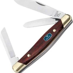 Buck Knives Buck 303RWS Cadet, 2 1/2" 420HC Plain Blade, Rosewood Dymondwood