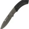 Browning Knives Browning Black Label Checkmate, Black Blade, Black G-10 Handle
