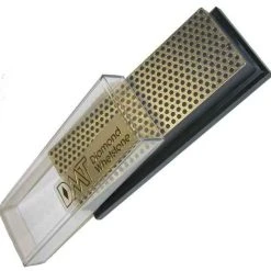 DMT Sharpeners DMT 6" Diamond Whetstone Sharpener, Extra-Coarse With Plastic Box