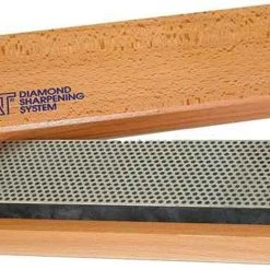 DMT Sharpeners DMT 8" Diamond Whetstone Sharpener, Extra-Coarse With Hardwood Box