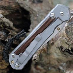 Chris Reeve Large Sebenza 31 Macassar Ebony Inlay (3.61" S45VN)- L31-1116 -Boker Shop l31 1116.3 12955.1631628950